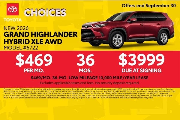 Toyota, Grand Highlander